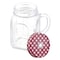 PASABAHCE JUG +LID RED 450CC