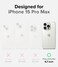 Ringke iPhone 15 Pro Max Case Cover, Fusion-X Series, Camo Black