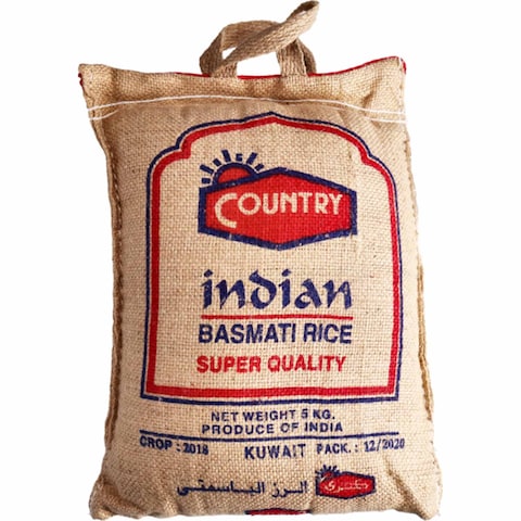 COUNTRY INDIAN BASMATI RICE 5KG