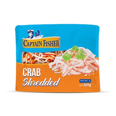Captain Fisher Crab Shredded 300GR