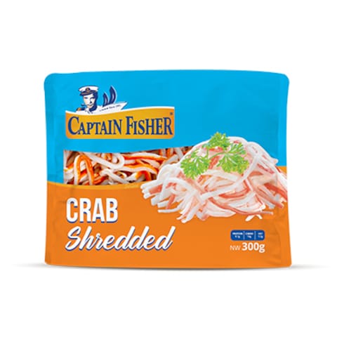 Captain Fisher Crab Shredded 300GR