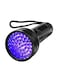 Generic 51 LED UV Portable Flashlight Black 14.6 X 5.6Centimeter