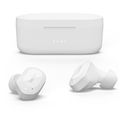 Belkin&nbsp;SoundForm&nbsp;Play&nbsp;True&nbsp;Wireless&nbsp;In Ear&nbsp;Earbuds&nbsp;White