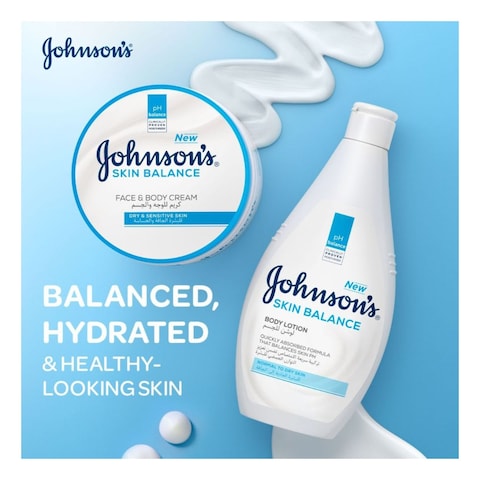 Johnson&#39;s Skin Balance Face And Body Cream 300ml