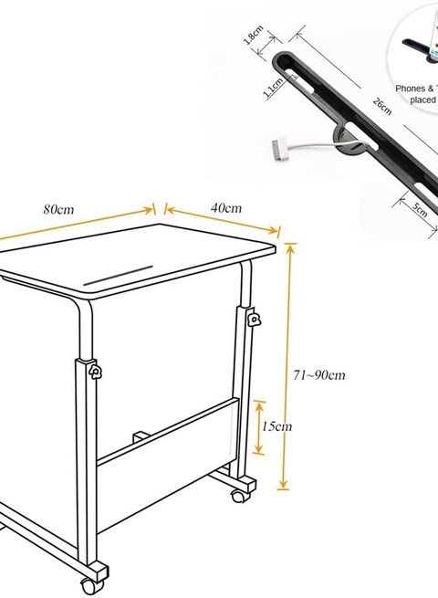 Multi-Purpose Desk Brown