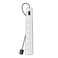 BELKIN 6-Way Surge Protection Strip with 2 Meters Power Cord - White