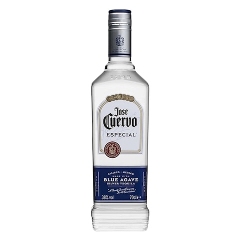 Jose Cuervo Especial Silver 38% Alcohol Tequila 70CL