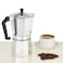 Decdeal - 9-Cup Aluminum Espresso Percolator Coffee Stovetop Maker Mocha Pot for Use on on Cooker Gas Stove Electrothermal Furnace