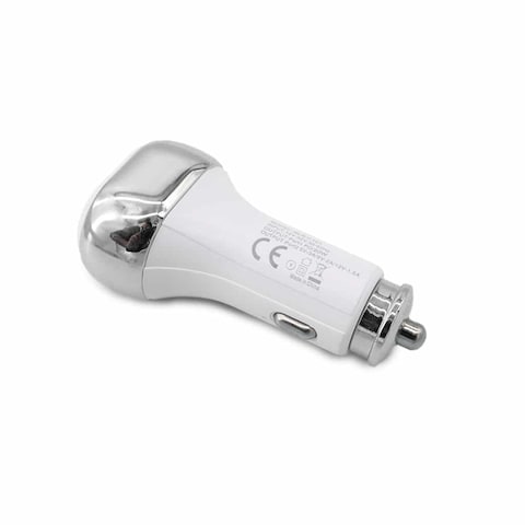mpBLBERRI BLB-C101 30W PD Car Charger, USB-C Cable, White