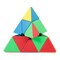 Generic-Pyramid Speed Cube Triangle Magic Cube Pyramid Stickerless Cube Puzzle Cube for Beginners Kids