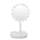 Generic Foldable LED Makeup Mirror - White