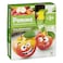 Carrefour Apple Compote Reduced Sugar 90g x 4 Pieces