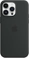 Excuse Quality Silicone Case For iPhone 14 Pro With Magsafe Wireless Charging Support - Black