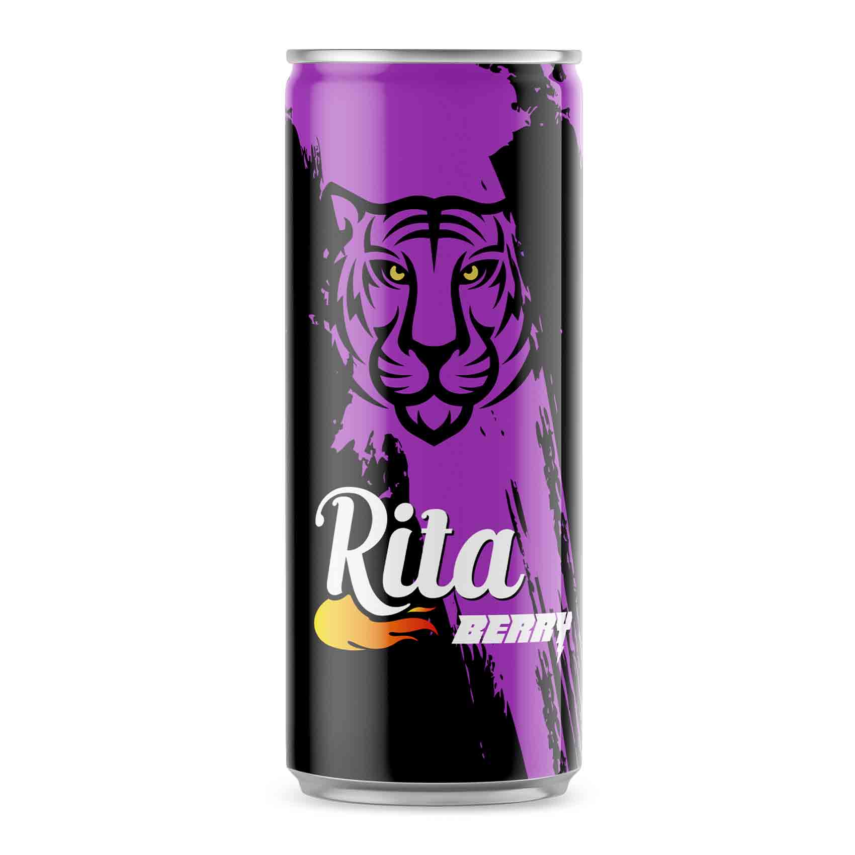 Buy Rita Apple Sparkling Drink Slim Can 240ml Online | Carrefour KSA