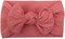 SHOWAY 6PCS Baby Girl Nylon Headbands and Bows Super Soft Stretchy Elastic Turban Knotted Hairbands Hair Bands Hair Accessories For Newborn Baby Girls Infant Toddlers Kids (Assorted Colors)