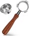 Coffee naked portafilter wooden breville sage 54mm