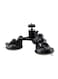 Generic - Adjustable Triple Vacuum Suction Cup Mount Black