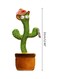 Dancing Cactus Plush Stuffed Toy with Music