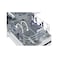 Beko Digital Slimline Dishwasher Half Load - 10 Persons - 5 Programs - 45 cm - Black - BDFS15020B