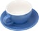 Coffee Cup With Saucer matt Blue 200ml