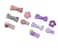 Aiwanto - 2 Set Hair Accessories For Baby Girl Bowknots Beautiful Hair Clips For Baby Girls (Purple & Pink)