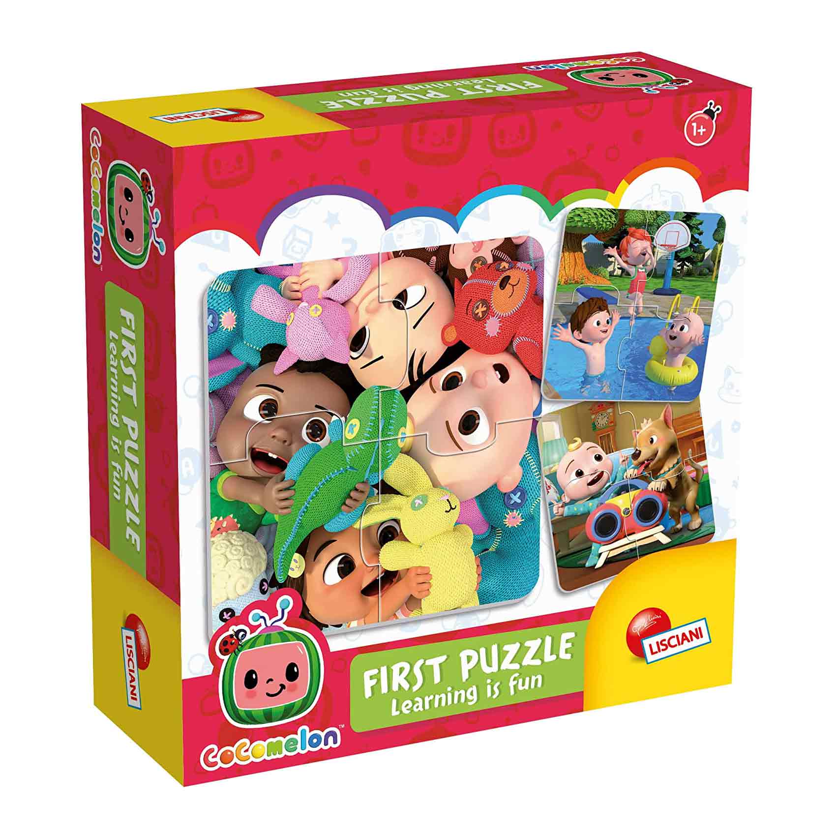 Buy Cocomelon 95315 Fun Learning First Puzzle Game Set 1+ Years 8 ...