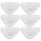 SPARES2GO Washable Cover Pads for Beldray 5-in-1 9-in-1 Steam Cleaner Mop (Pack of 6)
