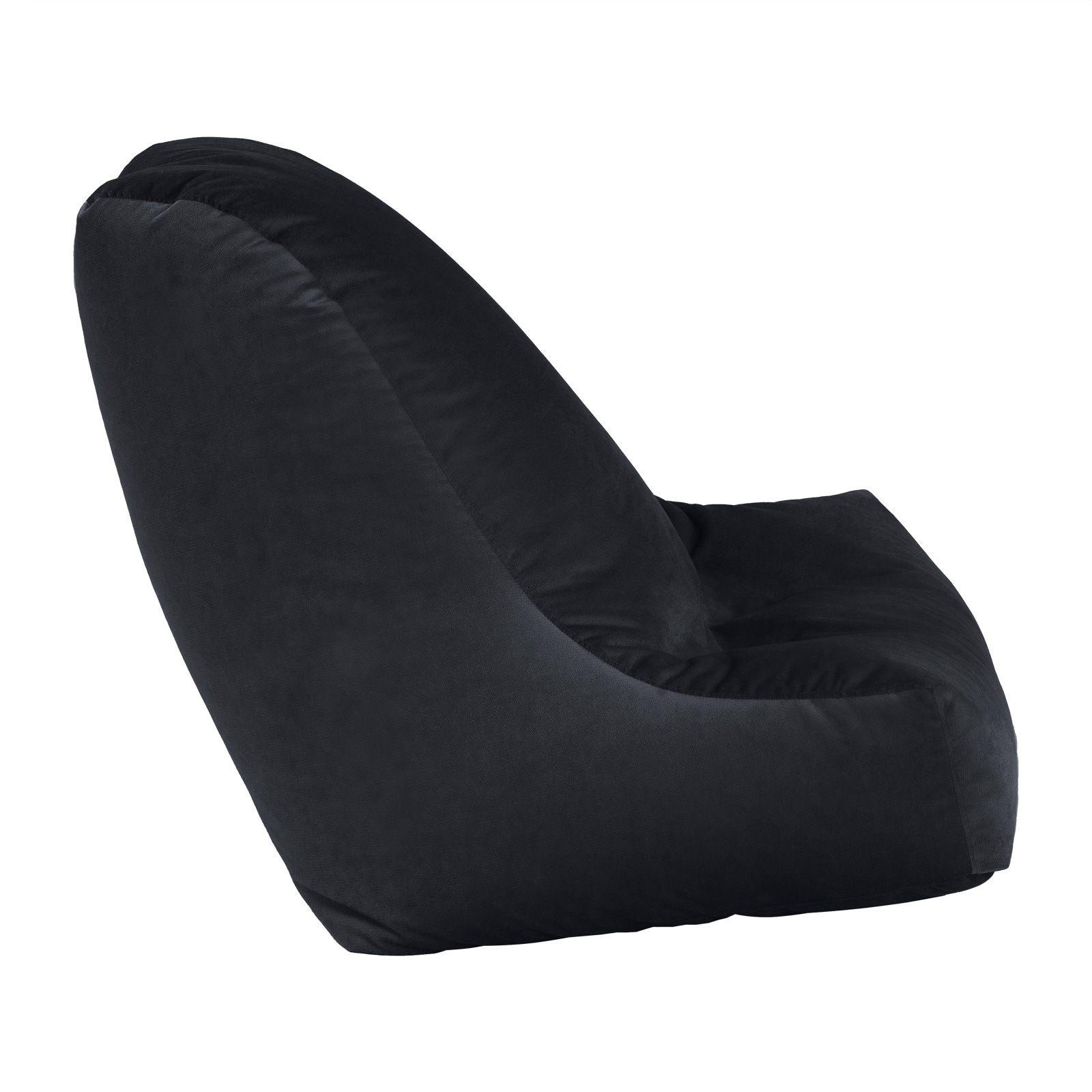 Thumbnail image for In House Harvey Velvet Bean Bag Chair - Medium - Dark Grey