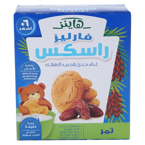Heinz Farley&#39;s Date Rusks Biscuits 6 Months+ 300g
