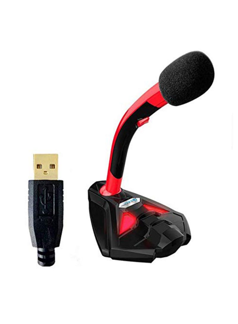 Buy Generic USB Powered Adjustable Desktop Microphone 3539100182 Black ...