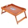 Amwares Wooden Bed Tray