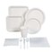 CR WHITE TABLE WARE