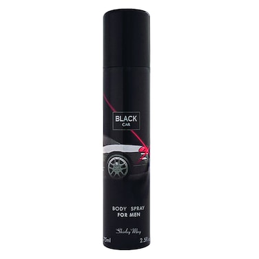 Shirley May Black Car For Men Body Spray 75ml