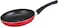 Delcasa 28cm Non Stick Fry Pan Ceramic Coating Healthier Ceramic Chemical Free Non-Stick Heat Resistant Exterior Double Layer Coating, Red