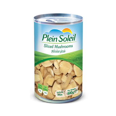 Plein Soleil Mushrooms Sliced Canned 400GR