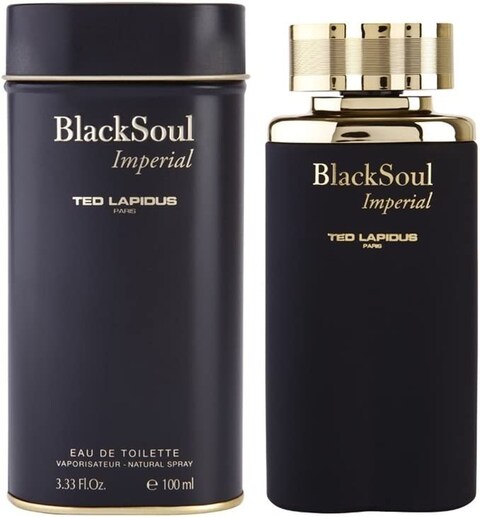 Ted Lapidus Black Soul Imperial Eau de Toilette For Men - 100ml