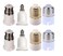 Lavish All In Converter E27, E14, B22 LED Light Bulb Adapter Holder, Fireproof Socket, Bulb Converter Each 2 Pcs (8-Pack)