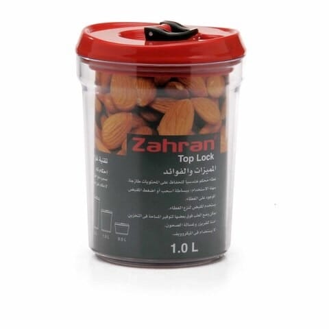 علبة زهران توب لوك، أسود - 1 لتر