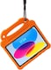 Pipetto Activity designed for iPad 10.9 inch case iPad 10th Generation case cover (2022)   Shock Resistant 2-in-1 Stand   Apple Pencil Storage   100% Certified Anti-Bacterial - Orange