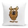 Loud Universe - Scooby Doo Face White Pillow With Stuffing