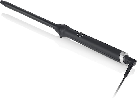 GHD Thin Wand Hair Curler, 0.5&quot; Hair Curler Wand With Safer-For-Hair Styling Tool Temperature, Perfect Curling Wand To Create Tight Curls In Seconds With All Day Curl Hold - Black