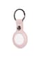 Decoded Leather Keychain for AirTag - Pink
