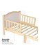 Moon Wooden Toddler Bed, 143X73X60 cm 3 To 12 Years