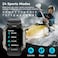 Kospet Tank M1 Pro Bluetooth Calling Fitness Smartwatch 5ATM Waterproof with Heart Rate,  Blood Pressure Monitor for Android iOS iPhones 1.72" (Black)