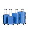 STARLIFE 4 Piece ABS Hard side Trolley Luggage Set Spinner Wheels with Number Lock 20/24/28/32 Inch