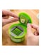 Generic Plastic Garlic Chopper Green/Silver