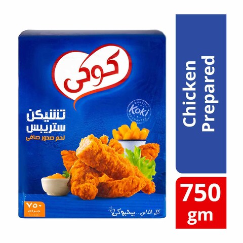 ستريبس دجاج كوكي - 750جم