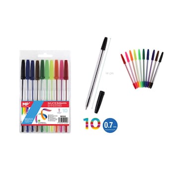 STEPH. BALLPOINT COLOR SET 10 PCS