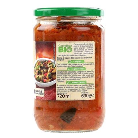 Carrefour Bio Organic Ratatouille 630g