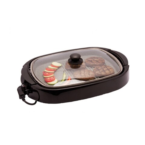 Nouval Electric Non Stick Barbecue Grill - 1500 Watt - Black
